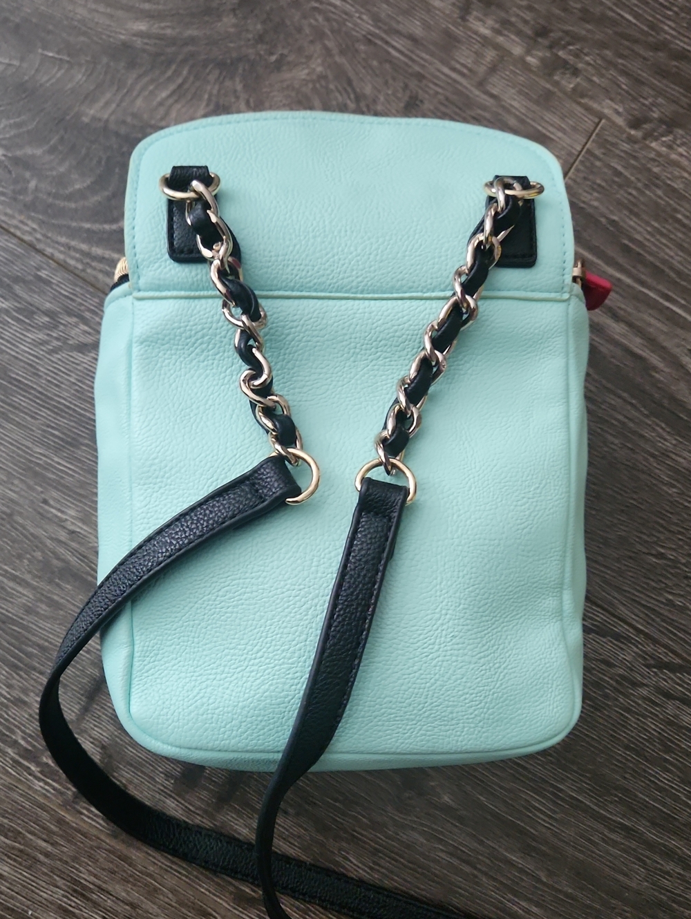 Betsey Johnson Gimme Some L'Oven Crossbody Purse Bag Mint Oven - Picture 2 of 10